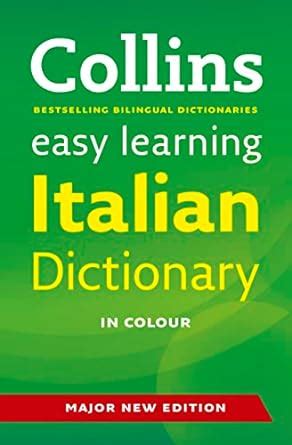 collins english italian dictionary|collins easy learning italian dictionary.